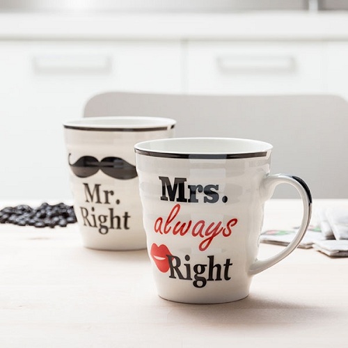 Set cani Mr Right si Mrs Always Right