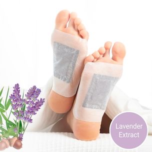 Plasturi detox pentru picioare cu lavanda (10 bucati)