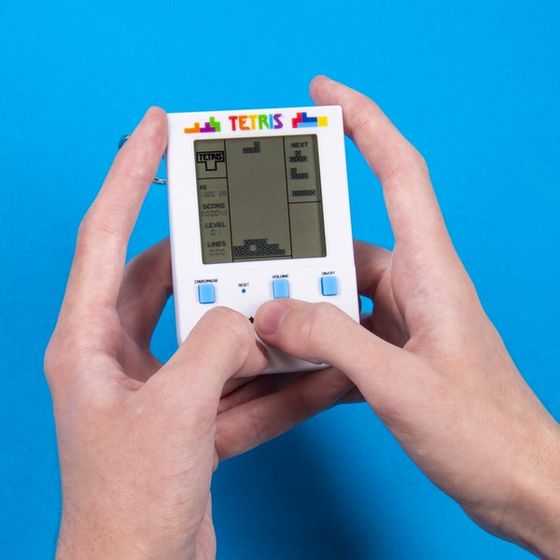 Consola de jocuri retro Tetris