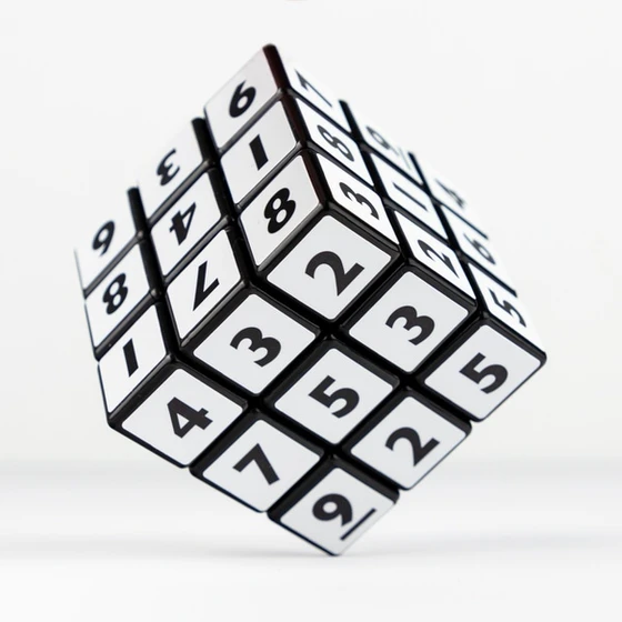 Cub Sudoku - alb